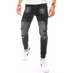 Pánské Slim Fit džíny DSTREET v černé barvě z bavlny ve velikosti 9 XL ve slevě 