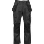 Pánské Pracovní kalhoty Dunlop v šedé barvě ve velikosti XS s páskem ve slevě 