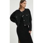 Dámské Džínové bundy Marc O'Polo v černé barvě z bavlny ve velikosti S udržitelná móda 