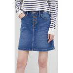 Dámské Mini sukně LEE v modré barvě z bavlny mini 