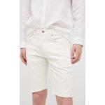 Pánská  Letní móda Pepe Jeans v béžové barvě z bavlny 