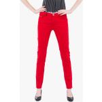 Dámská  Jarní a podzimní móda Armani Jeans v červené barvě z bavlny 