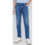 Pánské Straight Fit džíny Boss v modré barvě z džínoviny ve velikosti 10 XL šířka 34 délka 32 