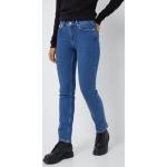 Dámské Designer Slim Fit džíny Calvin Klein v modré barvě z džínoviny šířka 27 délka 30 