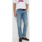 Pánské Designer Slim Fit džíny Calvin Klein Jeans v modré barvě z bavlny šířka 32 délka 34 