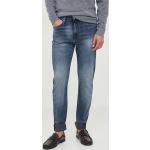 Pánské Designer Slim Fit džíny Calvin Klein Jeans v námořnicky modré barvě z bavlny ve velikosti 9 XL šířka 30 délka 32 