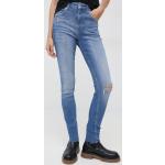 Dámské Designer Skinny džíny Calvin Klein Jeans v modré barvě z bavlny šířka 29 délka 30 