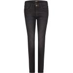 Dámské Slim Fit džíny Camel Active v černé barvě v moderním stylu ve velikosti 9 XL šířka 28 délka 32 