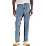 Pánské Straight Fit džíny Desigual v šedé barvě z bavlny ve velikosti 10 XL 