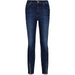 Dámské Slim Fit džíny v indigo barvě z džínoviny ve velikosti 5 XL 