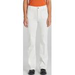 Dámské Slim Fit džíny v bílé barvě v elegantním stylu z džínoviny ve velikosti 5 XL 
