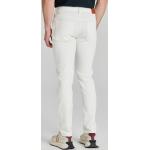 Pánské Slim Fit džíny v bílé barvě v ležérním stylu z džínoviny šířka 33 délka 32 