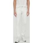 Pánské Skinny džíny Guess v bílé barvě z bavlny šířka 33 délka 34 