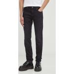 Pánské Slim Fit džíny HUGO v černé barvě z džínoviny šířka 33 délka 34 ve slevě 