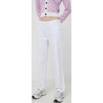 Dámské Džíny s vysokým pasem Karl Lagerfeld v bílé barvě z bavlny ve velikosti 7 XL 