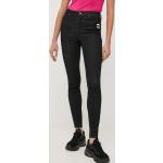 Dámské Skinny džíny Karl Lagerfeld v černé barvě z bavlny ve velikosti XS ve slevě 