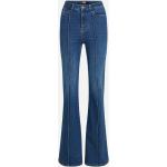 Dámské Boot Cut džíny Karl Lagerfeld v modré barvě z džínoviny ve velikosti 7 XL 