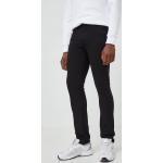 Pánské Straight Fit džíny Karl Lagerfeld v černé barvě z bavlny ve velikosti XS šířka 33 délka 34 ve slevě 