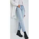 Dámské Džíny s vysokým pasem LEVI´S 501 v modré barvě z bavlny ve velikosti 9 XL šířka 30 délka 32 