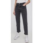 Dámské Straight Fit džíny LEVI´S 501 v šedé barvě z bavlny šířka 31 délka 30 