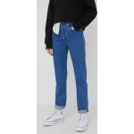 Dámské Straight Fit džíny LEVI´S 501 v modré barvě z bavlny šířka 32 délka 30 
