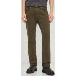 Pánské Straight Fit džíny LEVI´S 501 v zelené barvě z bavlny šířka 33 délka 34 