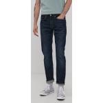 Pánské Straight Fit džíny LEVI´S v námořnicky modré barvě z bavlny šířka 33 délka 34 