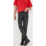 Pánské Slim Fit džíny LEVI´S v černé barvě z bavlny šířka 33 délka 34 tapered 