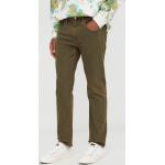Pánské Slim Fit džíny LEVI´S v zelené barvě z džínoviny šířka 33 délka 34 