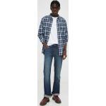 Pánské Slim Fit džíny LEVI´S 527 v námořnicky modré barvě z bavlny ve velikosti 10 XL šířka 32 délka 34 