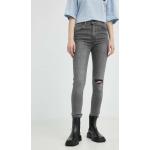 Dámské Skinny džíny LEVI´S v šedé barvě super skinny z džínoviny šířka 30 délka 30 