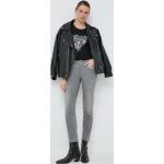 Dámské Skinny džíny Liu Jo v šedé barvě z bavlny ve velikosti XS 