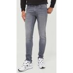 Pánské Skinny džíny Pepe Jeans v šedé barvě z polyesteru šířka 33 délka 34 