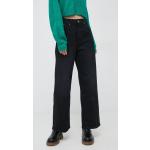 Dámské Džíny s vysokým pasem Pepe Jeans v černé barvě z bavlny ve velikosti 8 XL šířka 28 délka 30 
