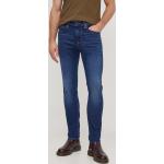 Pánské Skinny džíny Pepe Jeans v námořnicky modré barvě z bavlny šířka 33 délka 34 