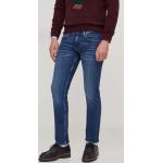 Pánské Slim Fit džíny Pepe Jeans v námořnicky modré barvě z džínoviny šířka 32 délka 34 