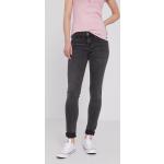 Dámské Skinny džíny Pepe Jeans Pixie v šedé barvě z bavlny šířka 25 délka 32 ve slevě 