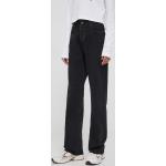 Dámské Straight Fit džíny Pepe Jeans v černé barvě z bavlny ve velikosti 9 XL šířka 28 délka 32 