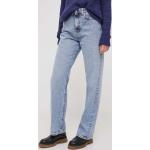 Dámské Straight Fit džíny Tommy Hilfiger v modré barvě z bavlny ve velikosti Onesize šířka 30 délka 32 ve slevě 