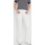Dámská  Jarní a podzimní móda Tommy Hilfiger v bílé barvě z bavlny šířka 30 délka 32 ve slevě 