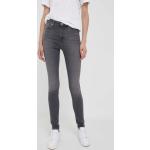 Dámské Skinny džíny Tommy Hilfiger v šedé barvě z bavlny ve velikosti 8 XL šířka 30 délka 30 