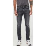 Pánské Straight Fit džíny Tommy Hilfiger v černé barvě z bavlny ve velikosti 9 XL šířka 30 délka 32 