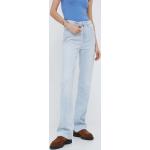 Dámské Boot Cut džíny Tommy Hilfiger v modré barvě z bavlny ve velikosti 8 XL šířka 28 délka 30 ve slevě 