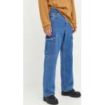 Pánské Straight Fit džíny Tommy Hilfiger v modré barvě z bavlny šířka 33 délka 32 