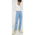Dámské Straight Fit džíny Tommy Hilfiger v modré barvě z bavlny šířka 29 délka 30 ve slevě 