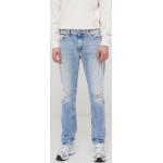 Pánské Straight Fit džíny Tommy Hilfiger Scanton v modré barvě z bavlny šířka 33 délka 34 