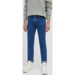 Pánské Slim Fit džíny Tommy Hilfiger Scanton v námořnicky modré barvě z bavlny šířka 33 délka 34 