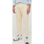Pánské Straight Fit džíny United Colors of Benetton v béžové barvě z bavlny ve velikosti S ve slevě 