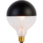 LED žárovky v černé barvě ze skla se stmívačem kompatibilní s E27 