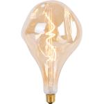 LED žárovky ve zlaté barvě ze skla se stmívačem kompatibilní s E27 
